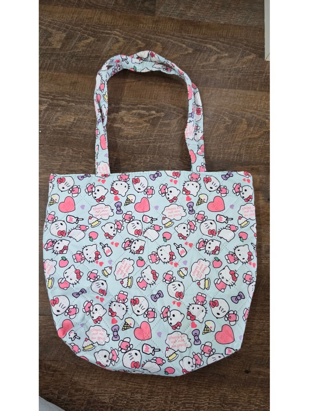 Hello Kitty Patterned Tote Bag